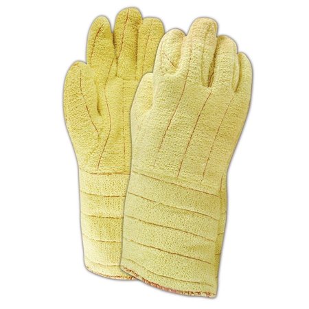 CAROLINA GLOVE Carolina Kv73257325 100% Kevlar Seamless Terrycloth Gloves, Men Fits Lg KV73257325WL